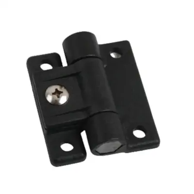 Bản lề nhựa polacetal màu đen Buyoung 57.2×63.5 BYHL079-B