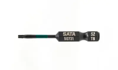 Bộ 10 Mũi Vít Lục Giác Sao 1/4″ T10X50mm Sata 59732