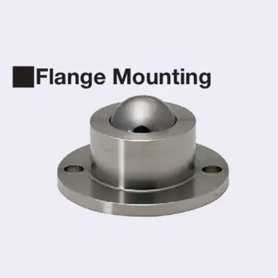 Con Lăn Bi Loại Đế Mặt Bích Inox 304 D30 BCHF30