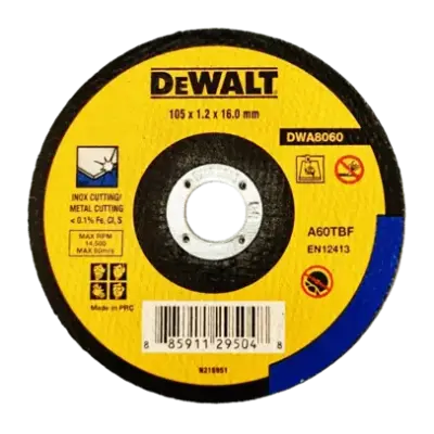 Đá Cắt Inox 100 X 1.2 X 16 T1 Dewalt DWA8060-B1