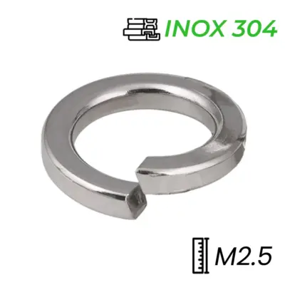Lông Đền Vênh Inox 304 GB93 M2.5