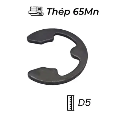 Phe Gài Trục Chữ E Thép DIN6799 D5