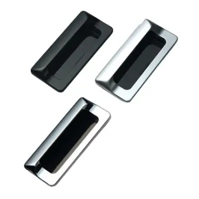 Tay nắm cửa chìm crom Buyoung 35×110 BY183-2-CR