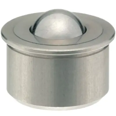 Con Lăn Bi Loại Ép Chặt Inox 15mm BCHA15