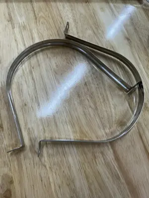 Cùm Omega Inox 304 (DN125) Ø141mm
