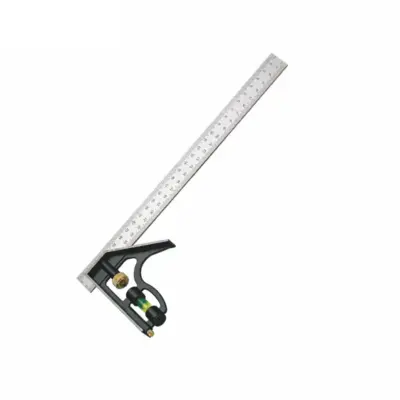 Thước Ke Đo Góc Tổ Hợp Đa Năng 30 cm Bosi BS181630