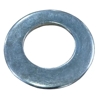 Lông Đền Phẳng Thép Mạ Kẽm Trắng Cr3+ M6 (13×1.0)