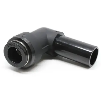 Đầu Nối Nhanh Khí Nén Giữa Ống Khí Và Fitting Dạng Nối Giảm Cong 90° Pisco PLGJ16-12W