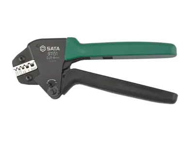 Kìm Bấm Cos Đầu Cuối 0.25-6mm² Sata 91151