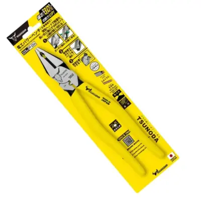 Kìm Điện Đa Năng Có Bấm Cos 225 mm Tsunoda PP-225A