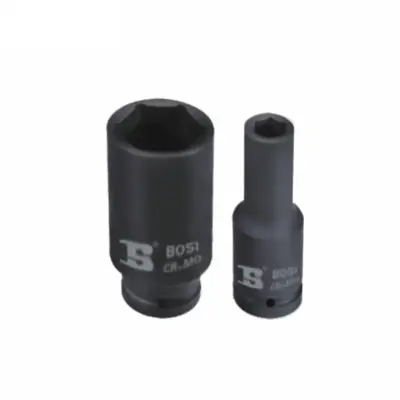 Đầu Tuýp Đen Khí Nén Lục Giác Dài 1/2 Inch 25 mm Bosi BS366155