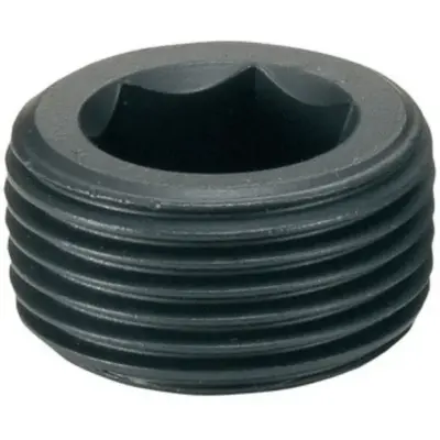 Ốc Nhét Nước Ren Côn Thép S45C Mạ Đen (Phủ Lớp Làm Kín) R1/2 NBK Dòng SFT