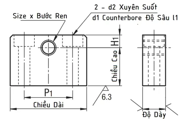 Ảnh kích thước sản phẩm