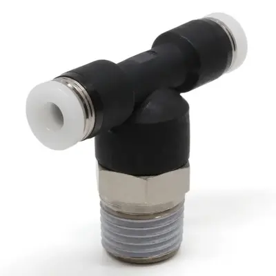 Đầu Nối Nhanh Khí Nén Dạng Chữ T Ren Ngoài Pisco PB5/32-N2UW