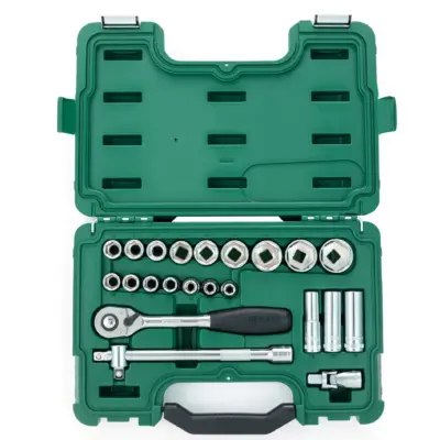 Bộ Đầu Tuýp 23 Chi Tiết 1/2 inch – Hệ Mét SATA 09005