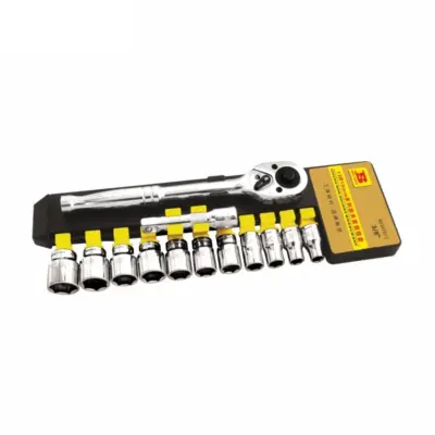 Bộ Đầu Tuýp 3/8 Inch 13 Chi Tiết Có Khay Nhựa Bosi BS367813