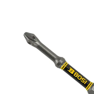 Mũi Vít Hai Đầu Chống Trượt 1/4 Inch PH2x100 mm Bosi BS468074