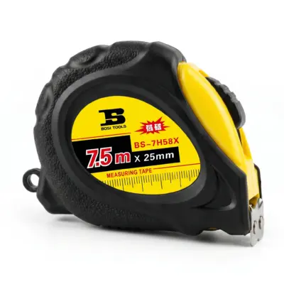 Thước Cuộn Thép Hệ Mét 7.5m x 25 mm Bosi BS127558A