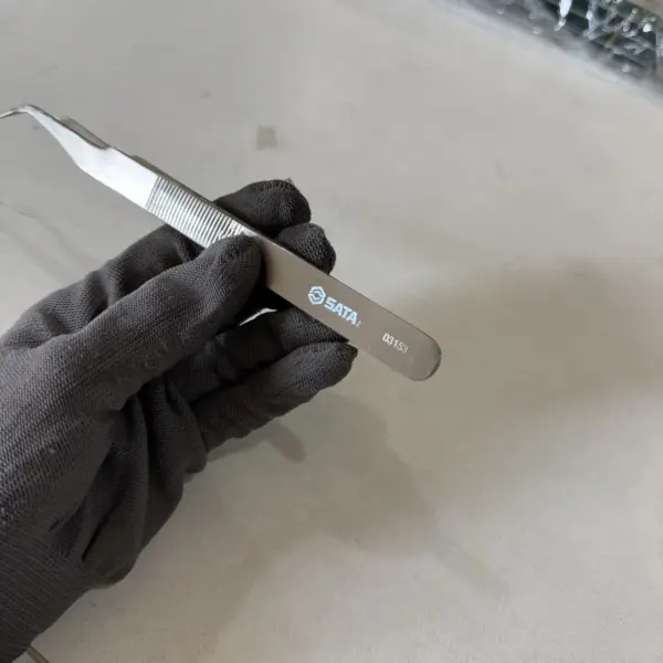 Nhíp Mũi Cong 175mm Nhọn Sata 03153