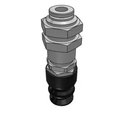 Bộ Nấm Hút Chân Không Và Giá Đỡ, Cao Su Nitrile – NBR, O.D 10 mm, Pisco VPMA10LBN-4J