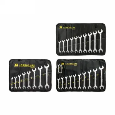 Bộ Cờ Lê 2 Đầu Miệng 12 Chi Tiết Cao Cấp Bosi BS383312