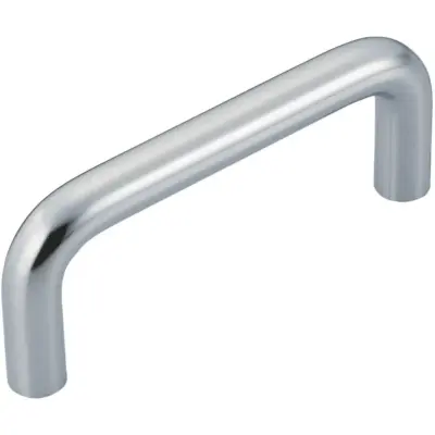 Tay Nắm Cửa Chữ U Inox 304 Đánh Bóng Phi 10 mm x L 120 mm (UWANS10-120-50)