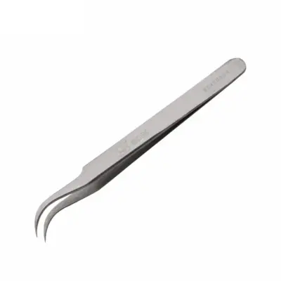 Nhíp Inox Mũi Cong 120x9x2 mm Bosi BS450904