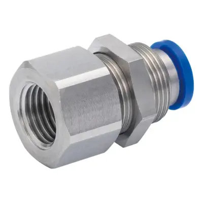 Đầu Nối Nhanh Khí Nén Dạng Thẳng Ren Trong Ngoài Pisco SPMF10-02-UC