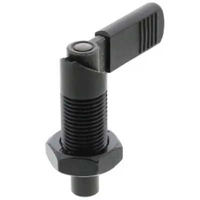 Indexing Plungers Fine Thread Lever Cap With Lock Nut M16x1.5 – 8mm PXVBK16-8