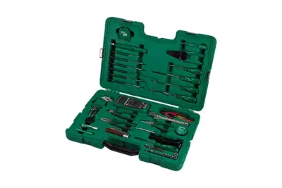 Bộ Dụng Cụ Sửa Điện Chuyên Nghiệp 53 Chi Tiết SATA 09535