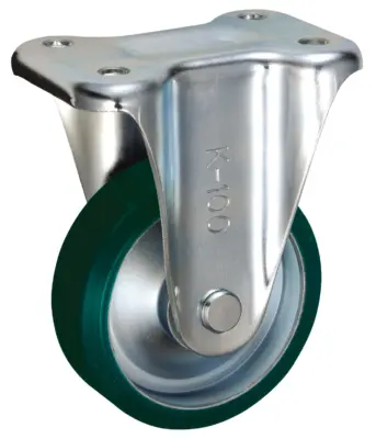 Bánh Xe PU Cố Định Không Phanh D100 UKAI SUIK-100