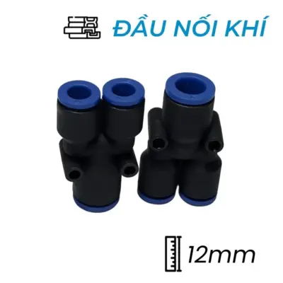 Đầu Nối Nhanh Khí Nén Chữ Y Ø12mm CDC MPY 12