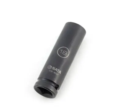 Đầu Tuýp Dài Lục Giác Đen 1/2″ Thành Mỏng 19mm Sata 34412T