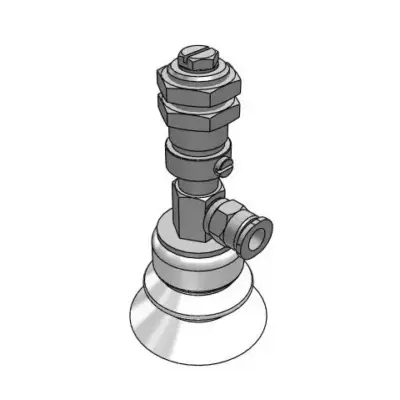 Bộ Nấm Hút Chân Không Và Giá Đỡ, Silicone, O.D 40 mm, Pisco VPD40-6BS-6J