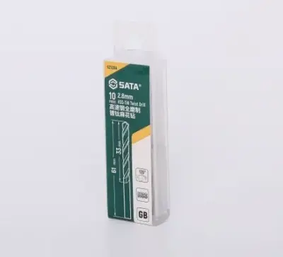 Bộ 10 Mũi Khoan Chuôi Tròn 2.8mm Sata 52128A