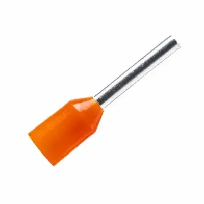 Cosse Pin Rỗng Nhựa 0.5mm Màu Cam KST E0512-ORANGE