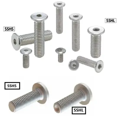 Lục Giác Chìm Đầu Cực Mỏng Inox 304 M4x12 NBK Dòng SSHS