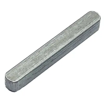 Then Định Vị Đầu Tròn Thép DIN6885 B10x8 L150mm