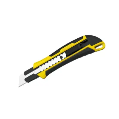 Dao Rọc Giấy Tải Nặng Khóa Xoay 25 mm Dài 205 mm Bosi BS310055