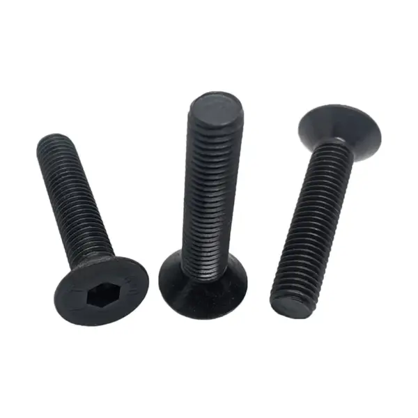 Lục Giác Chìm Col Thép Đen 10.9 DIN7991 M5x16 (50Cái/Bịch)