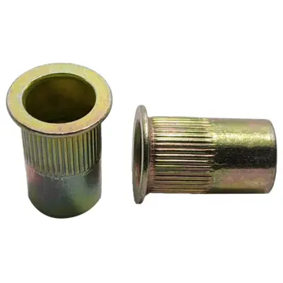 Tán Rút (Nutsert) Thép Mạ Kẽm 7 Màu M8x18