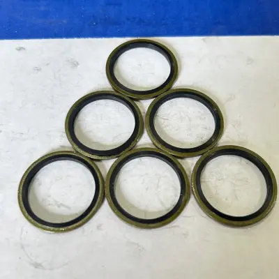 Lông Đền Dầu (Bonded Seal) Cao Su NBR D27 (ID27.5xOD35x2.0)