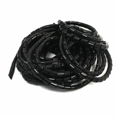 Dây Xoắn Màu Đen KST Phi 15 mm SW-15-BLACK (10M/Bịch)