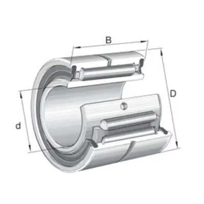 Vòng Bi Kim Gia Công Phớt Nhựa PP 35x55x21mm INA NA4907-2RSR-XL