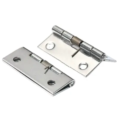 Bản lề lò xo 180° inox 304 Buyoung 32×38.3 BYHS1538S-B