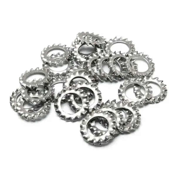 Lông Đền Răng Ngoài Loại A Inox 304 DIN6798A M10