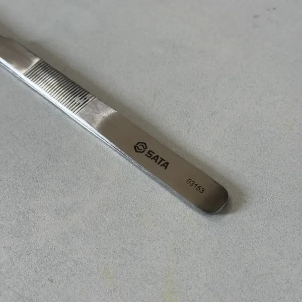 Nhíp Mũi Cong 175mm Nhọn Sata 03153
