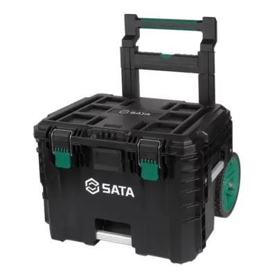Thùng Đựng Dụng Cụ Có Bánh Xe 65L Sata 95322