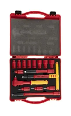 Bộ Đầu Tuýp Cách Điện 3/8″ 16 Chi Tiết Sata 09268