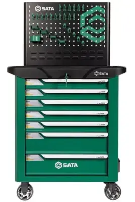 Xe Đẩy Đựng Dụng Cụ 7 Ngăn Sata A95107-GR